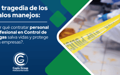 La tragedia de los malos manejos: ¿Por qué contratar personal profesional en Control de Plagas salva vidas y protege a las empresas?.