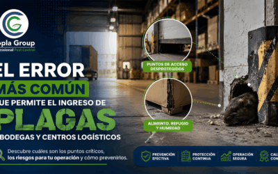 El error más común que permite el ingreso de plagas a bodegas y centros logísticos